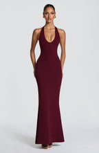 Brenda Maxi Dress - Cherry Lacquer