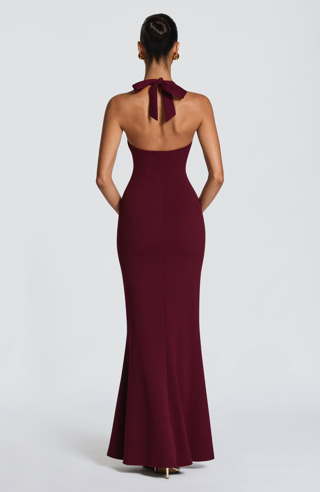 Brenda Maxi Dress - Cherry Lacquer