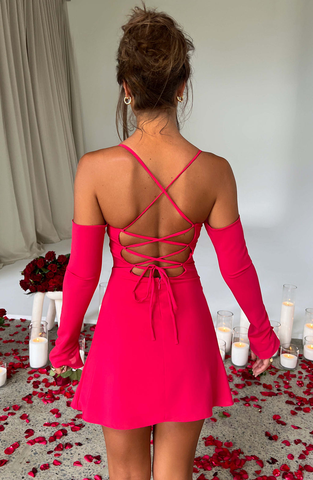 Sophie Mini Dress - Pink