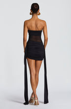 Charlotte Mini Dress - Black