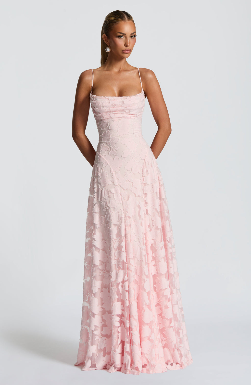 Rebekah Maxi Dress - Blush