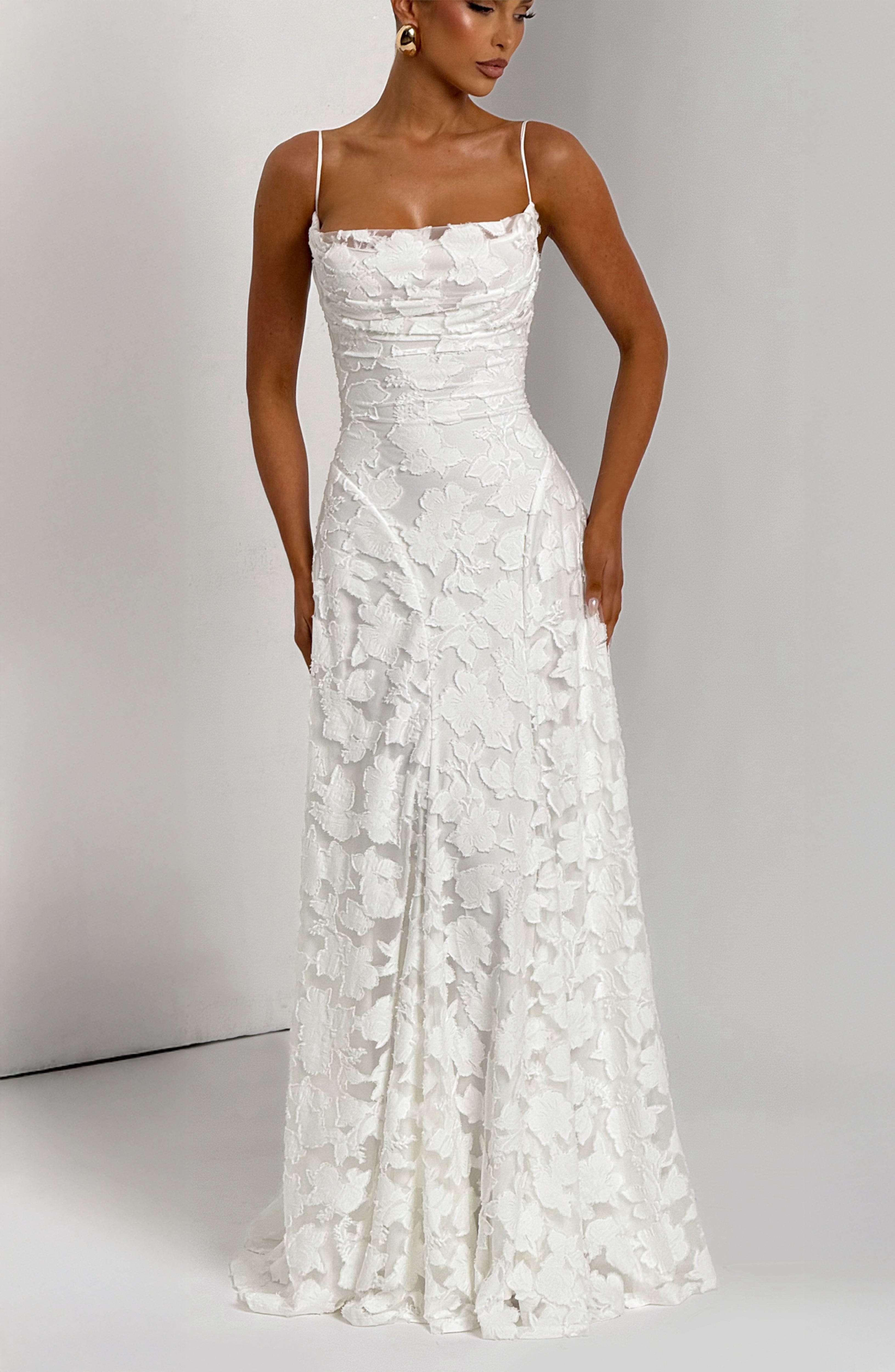 Rebekah Maxi Dress - Ivory
