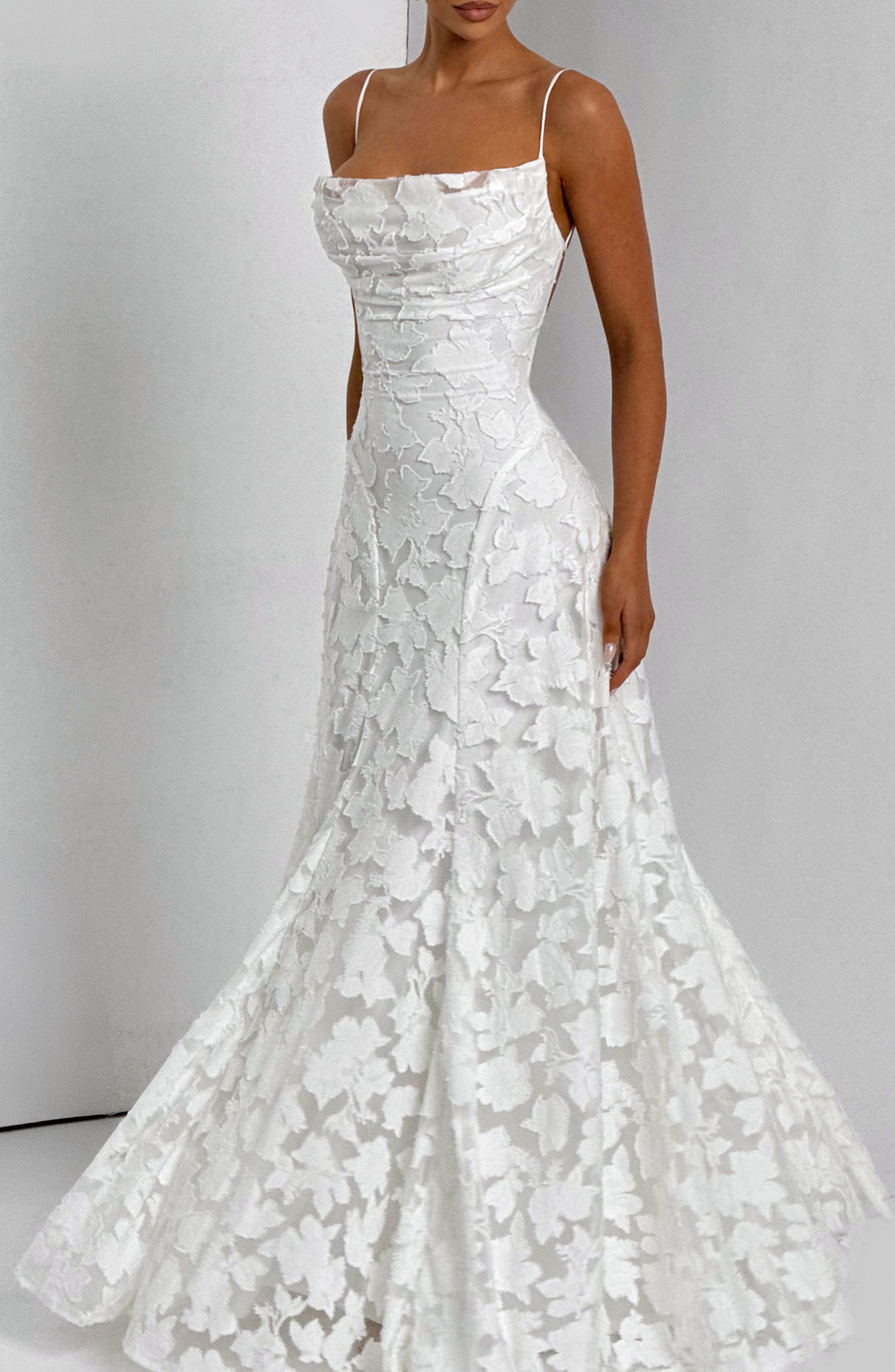 Rebekah Maxi Dress - Ivory