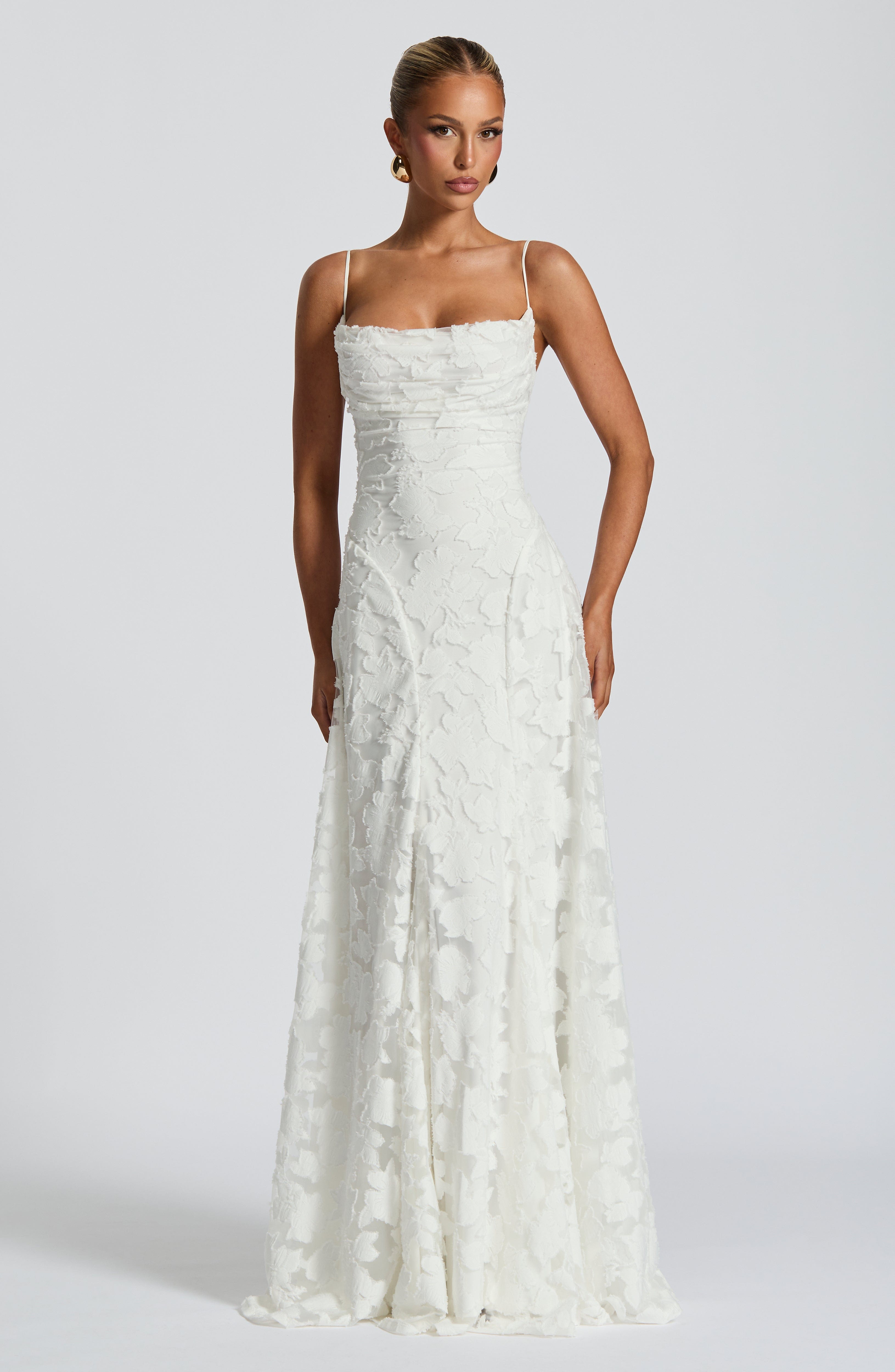 Rebekah Maxi Dress - Ivory