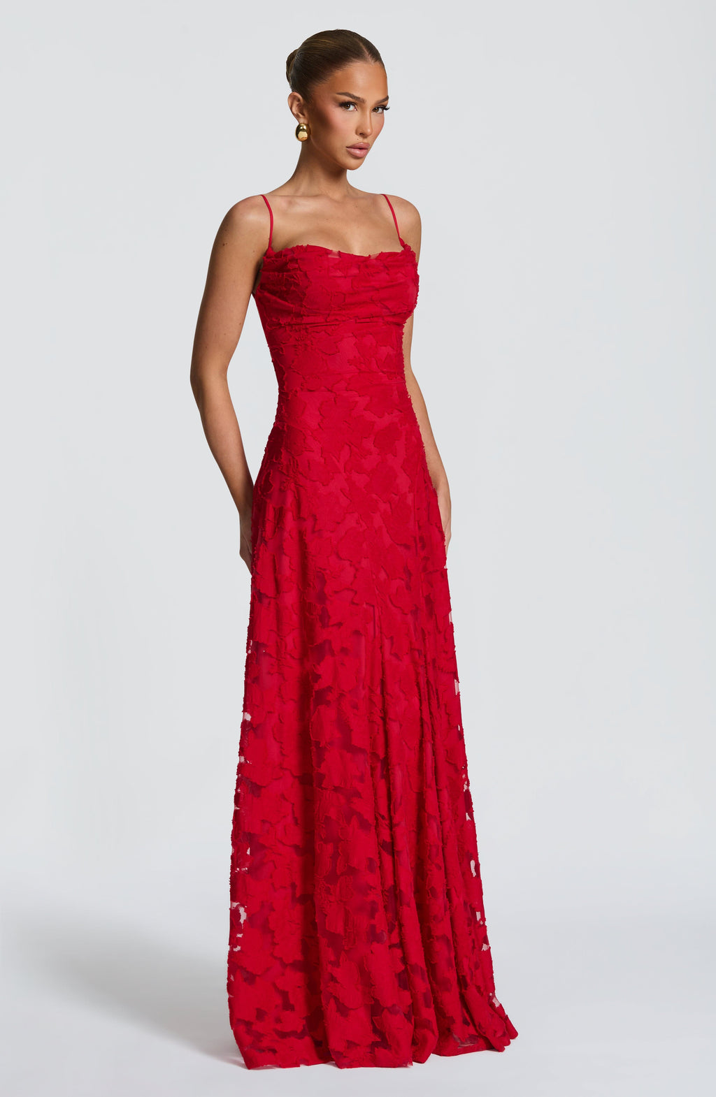 Rebekah Maxi Dress - Red