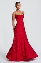 Rebekah Maxi Dress - Red