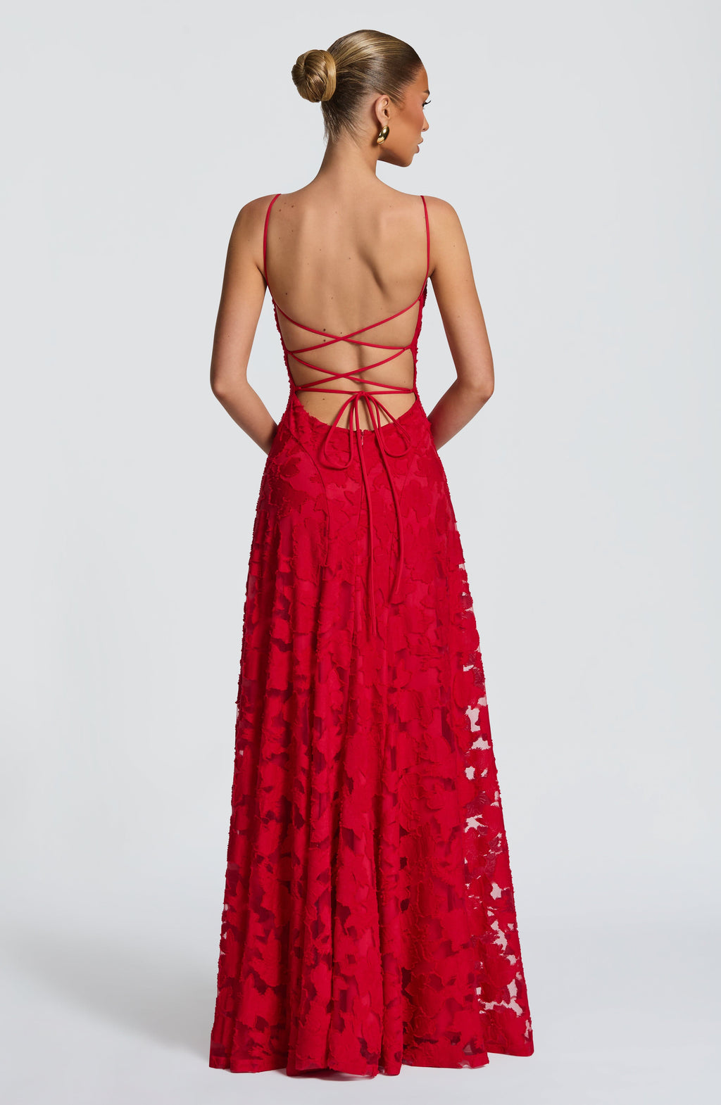 Rebekah Maxi Dress - Red