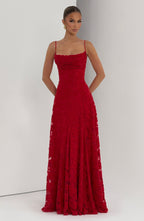 Rebekah Maxi Dress - Red