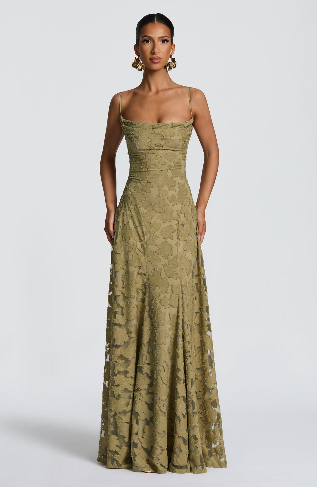 Rebekah Maxi Dress - Sage