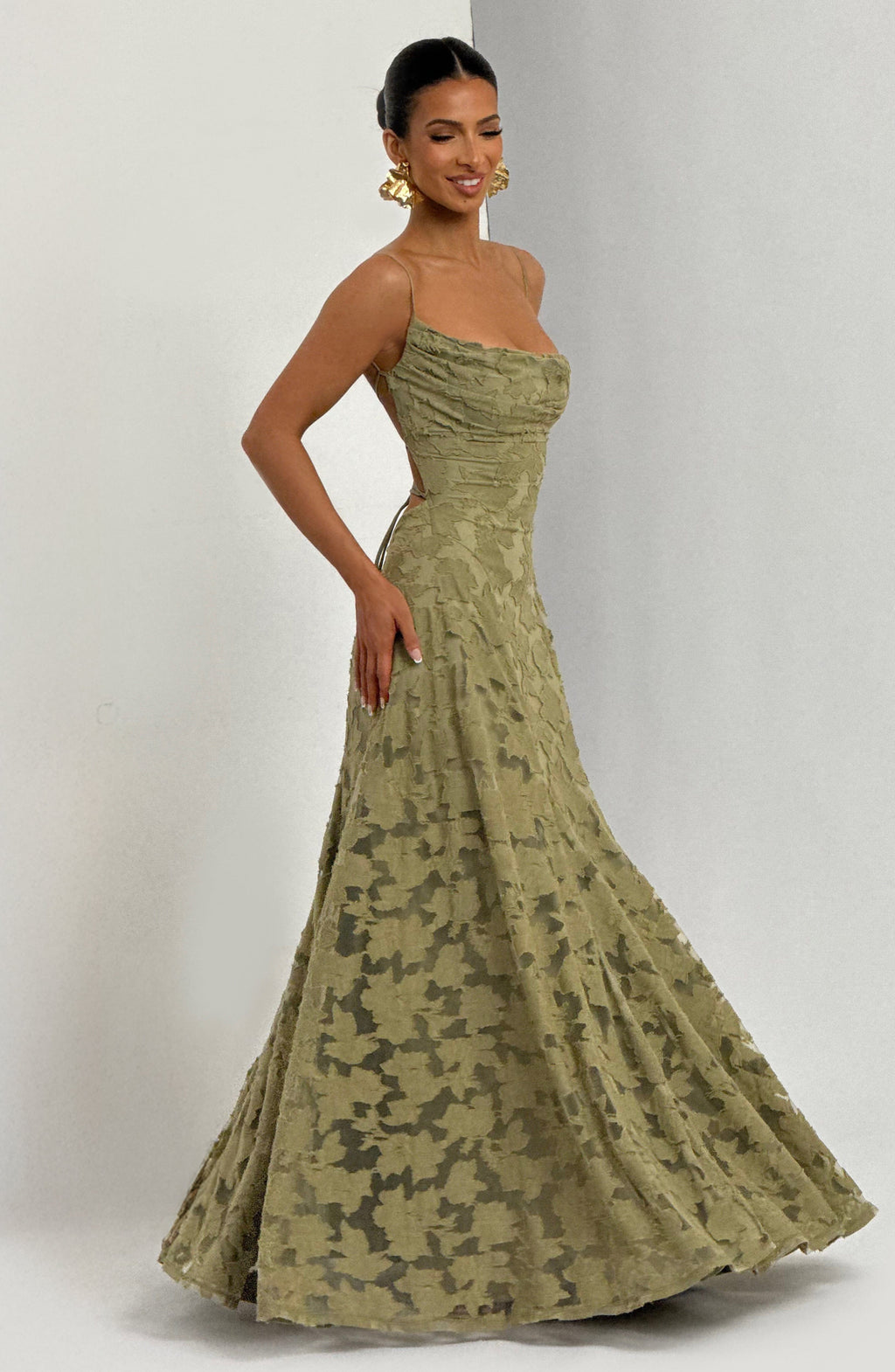 Rebekah Maxi Dress - Sage