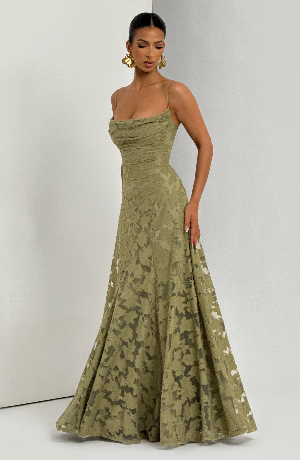 Rebekah Maxi Dress - Sage