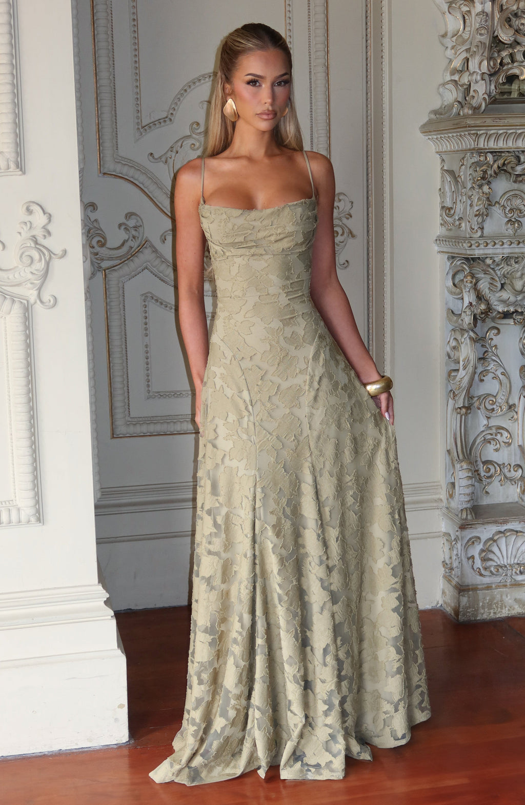 Rebekah Maxi Dress - Sage