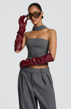 Olivia Gloves - Burgundy