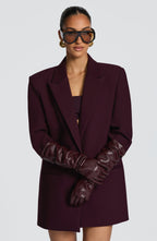 Olivia Gloves - Plum