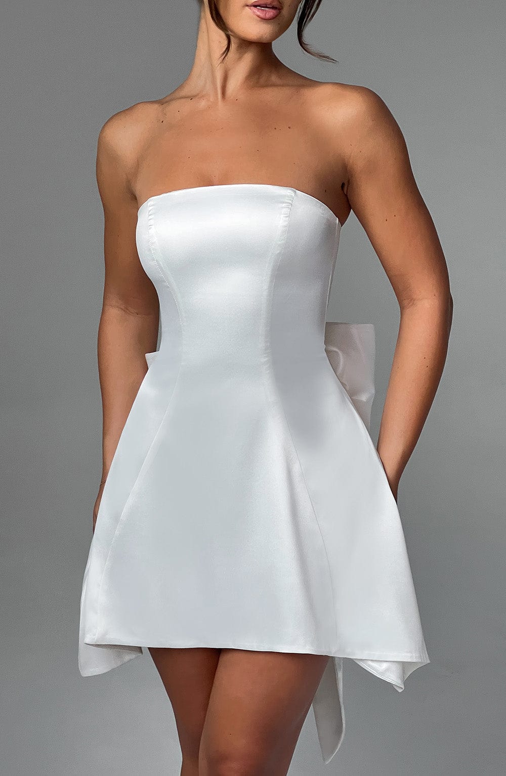 Emma Mini Dress - Ivory