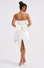 Emma Mini Dress - Ivory