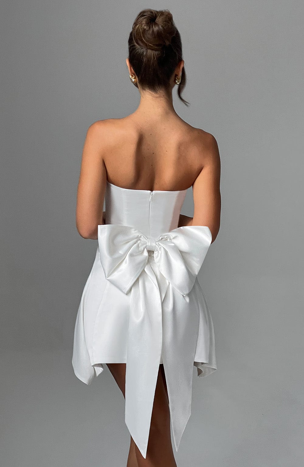 Emma Mini Dress - Ivory