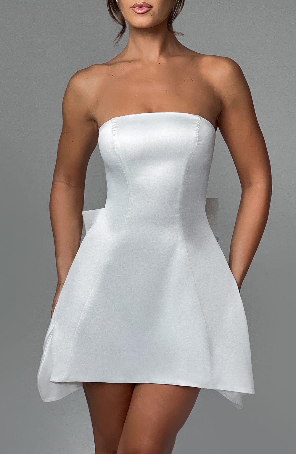 Emma Mini Dress - Ivory
