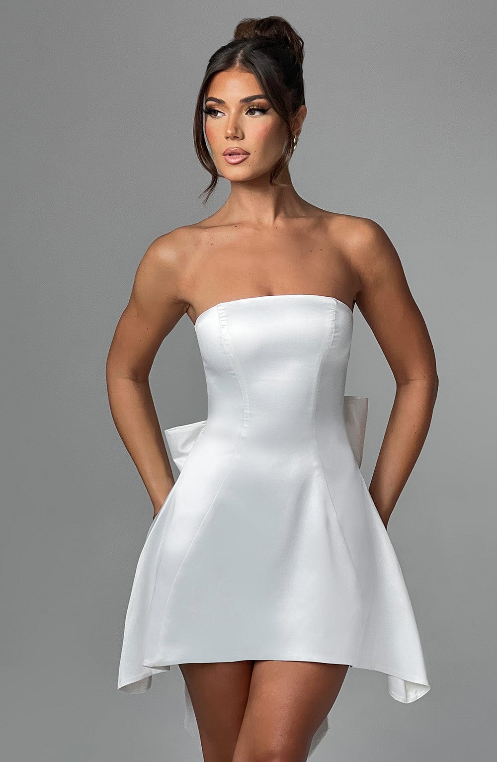 Emma Mini Dress - Ivory