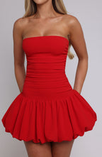 Daisy Mini Dress - Red