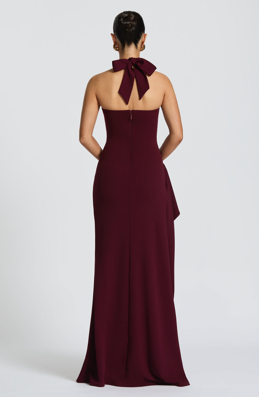 Eliza Maxi Dress - Cherry Lacquer