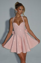 Freya Mini Dress - Blush