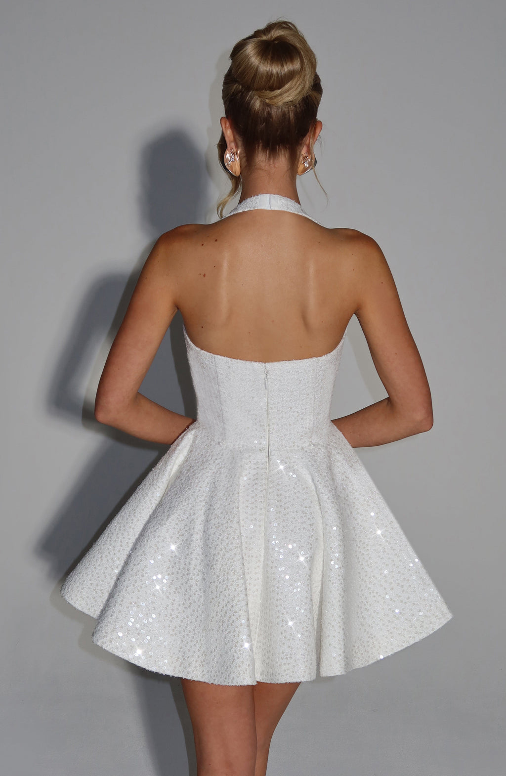 Freya Mini Dress - Ivory