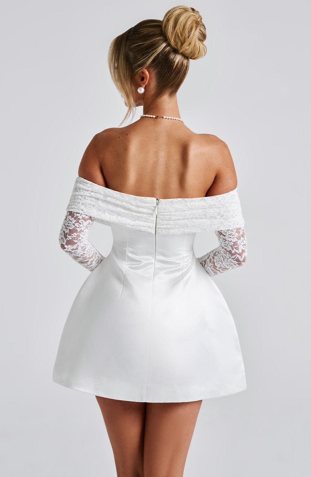 Chloe Mini Dress - Ivory