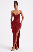 Marina Maxi Dress - Wine