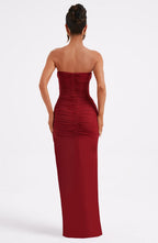 Marina Maxi Dress - Wine