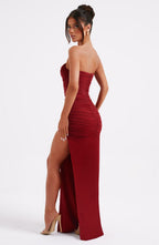 Marina Maxi Dress - Wine