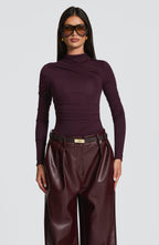 Adele Pants - Plum