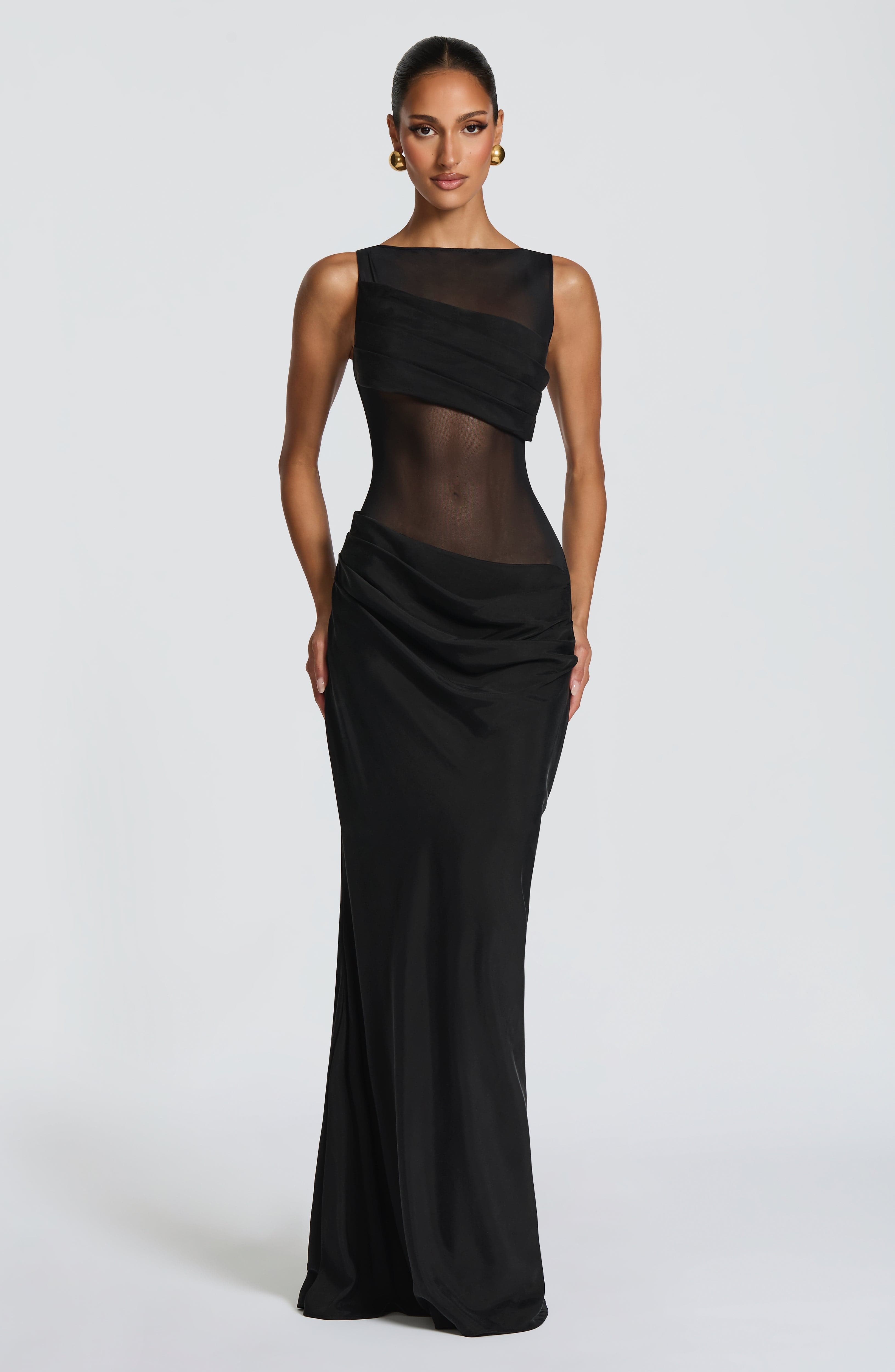 Amalia Maxi Dress - Black