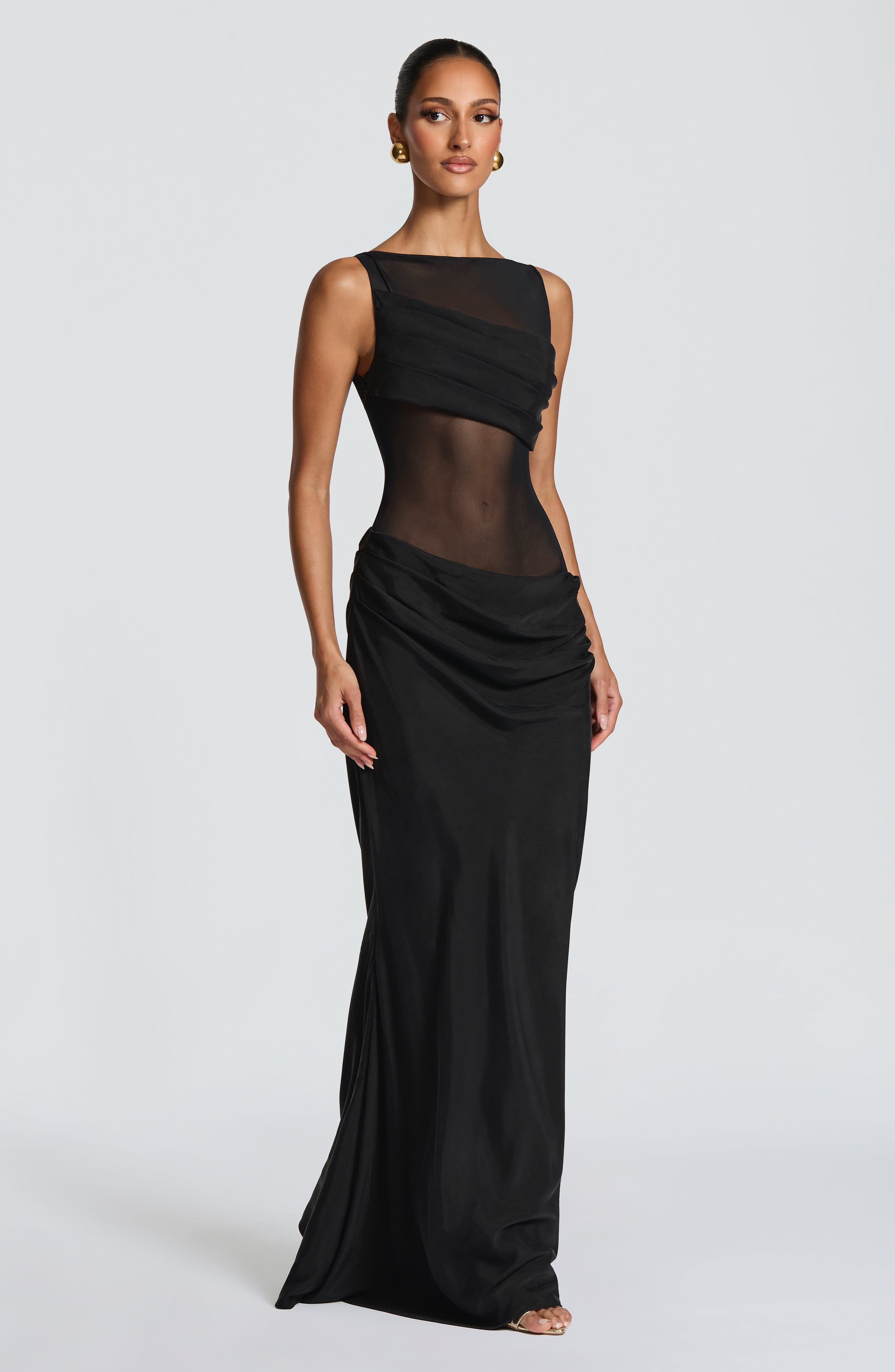 Amalia Maxi Dress - Black