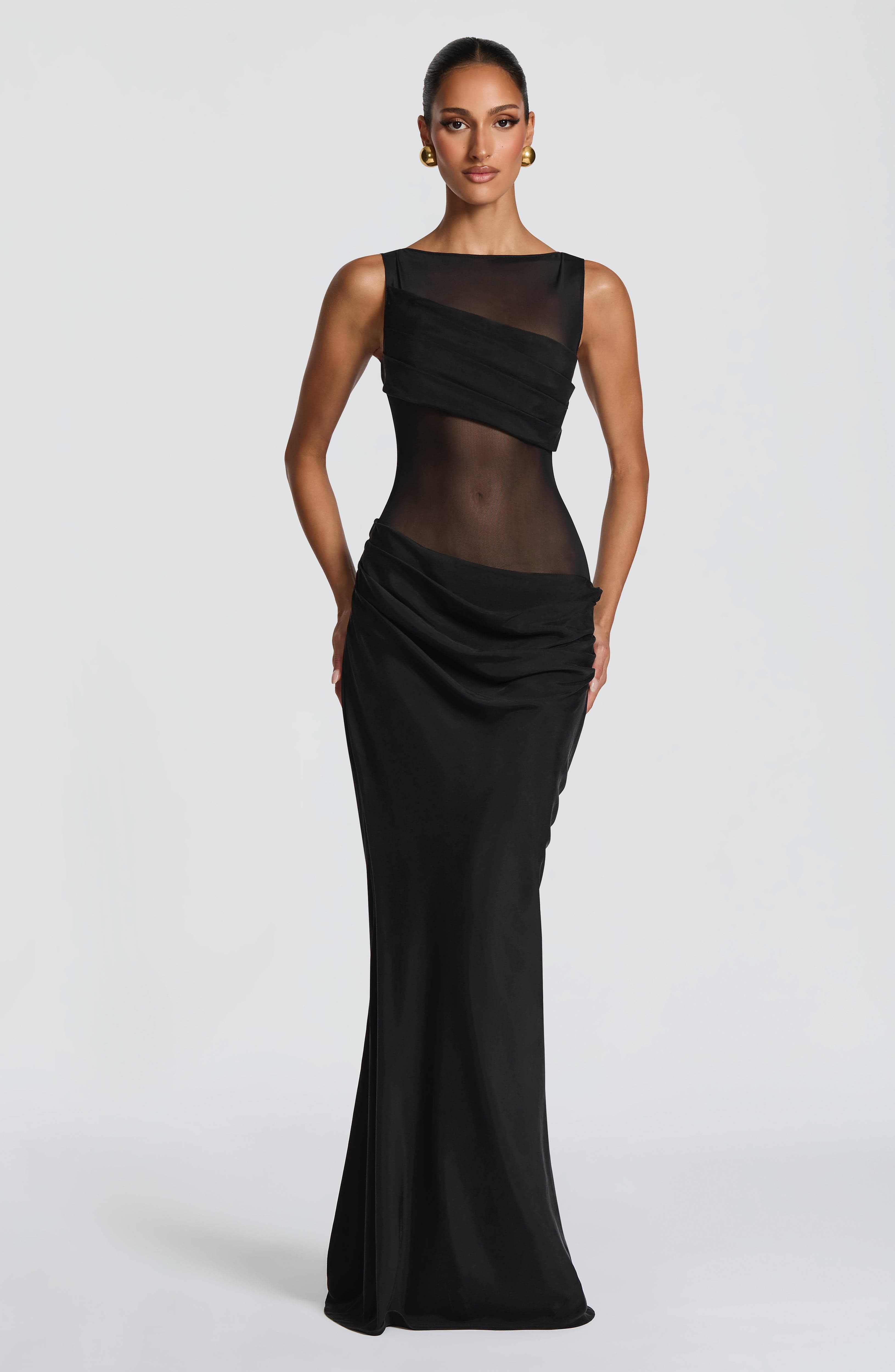 Amalia Maxi Dress - Black
