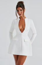 Harriet Mini Dress - Ivory