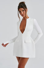 Harriet Mini Dress - Ivory