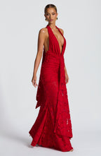 Chiara Maxi Dress - Red
