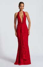 Chiara Maxi Dress - Red