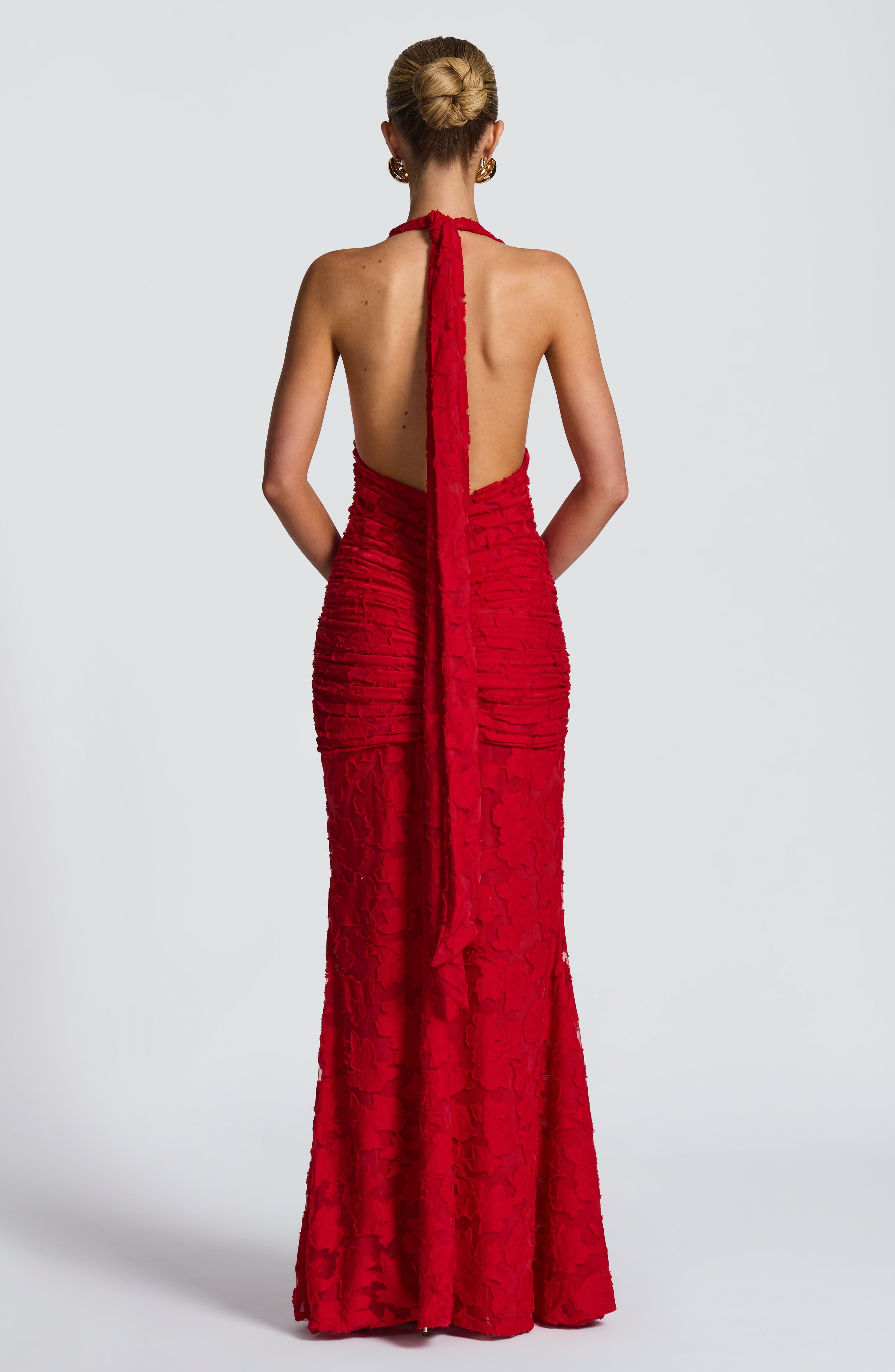 Chiara Maxi Dress - Red