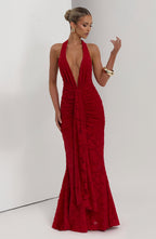 Chiara Maxi Dress - Red