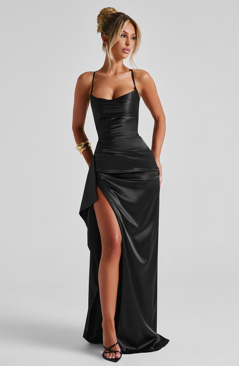 Lucy Maxi Dress - Black