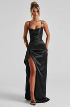 Lucy Maxi Dress - Black