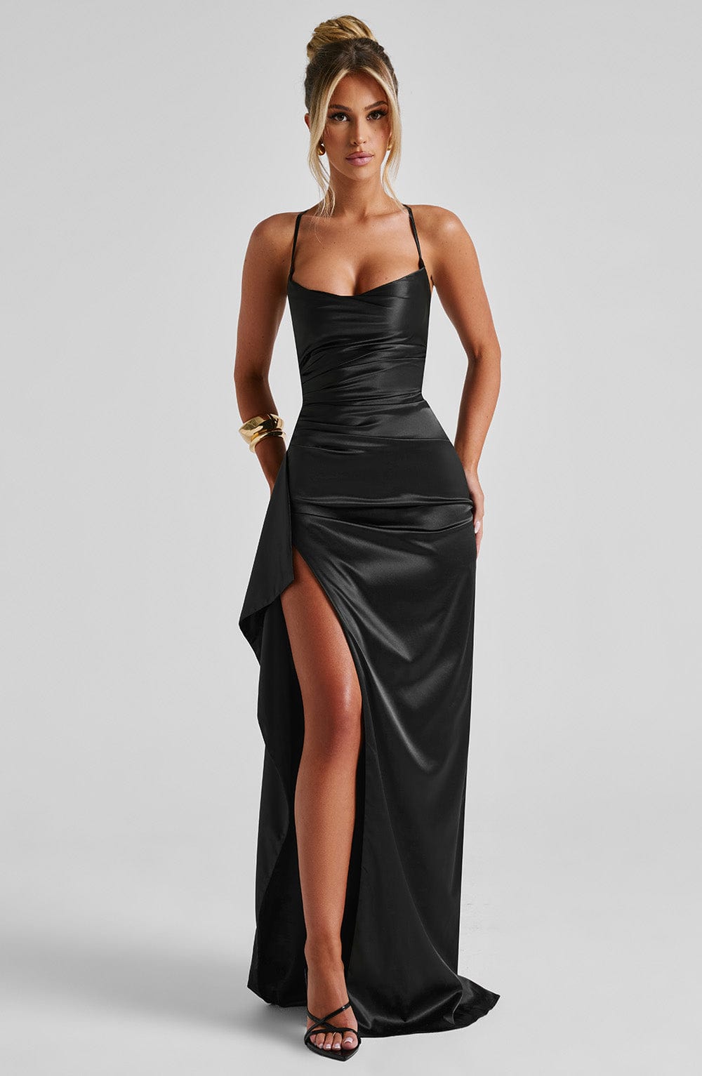 Lucy Maxi Dress - Black