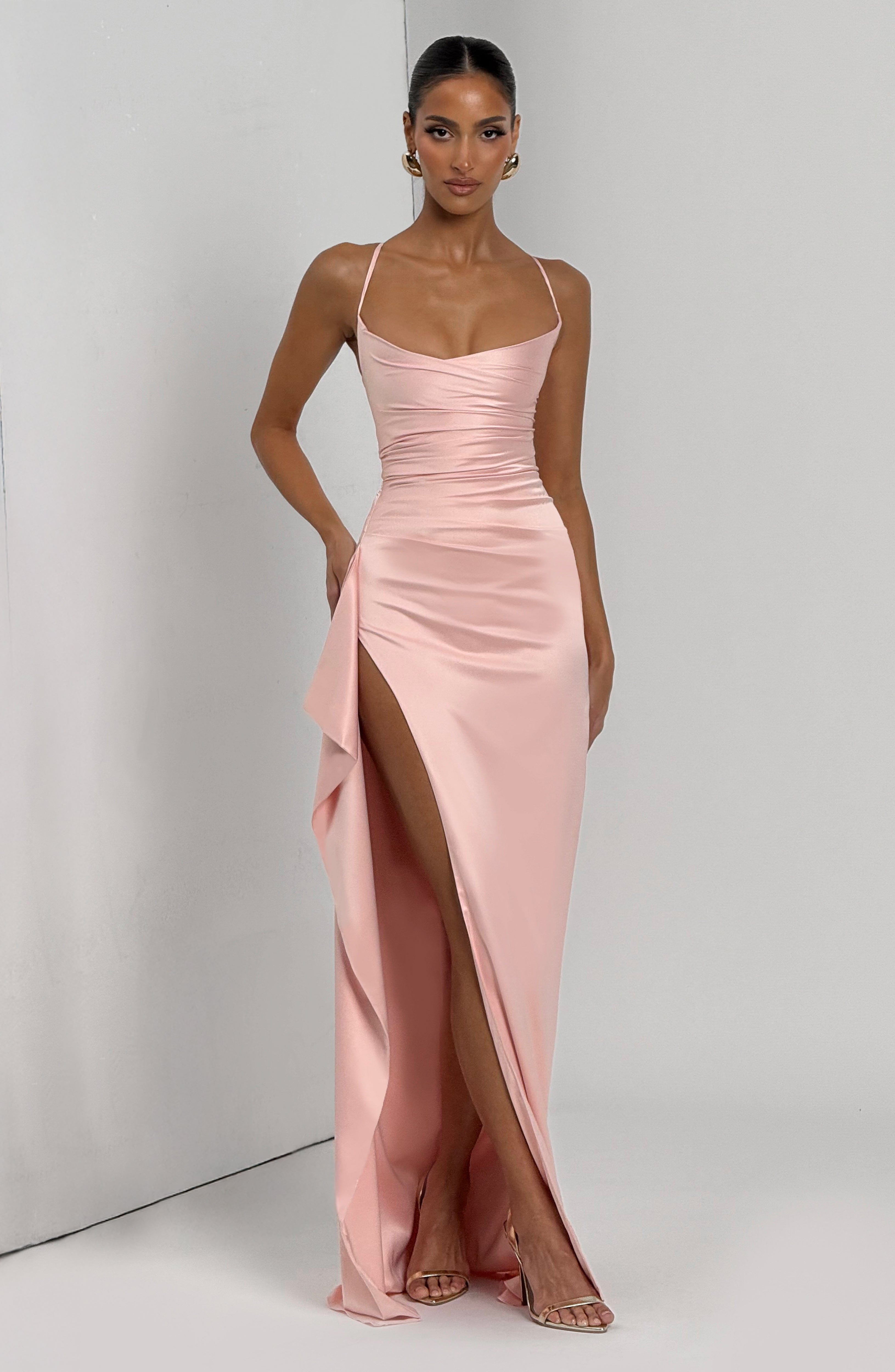 Lucy Maxi Dress - Blush