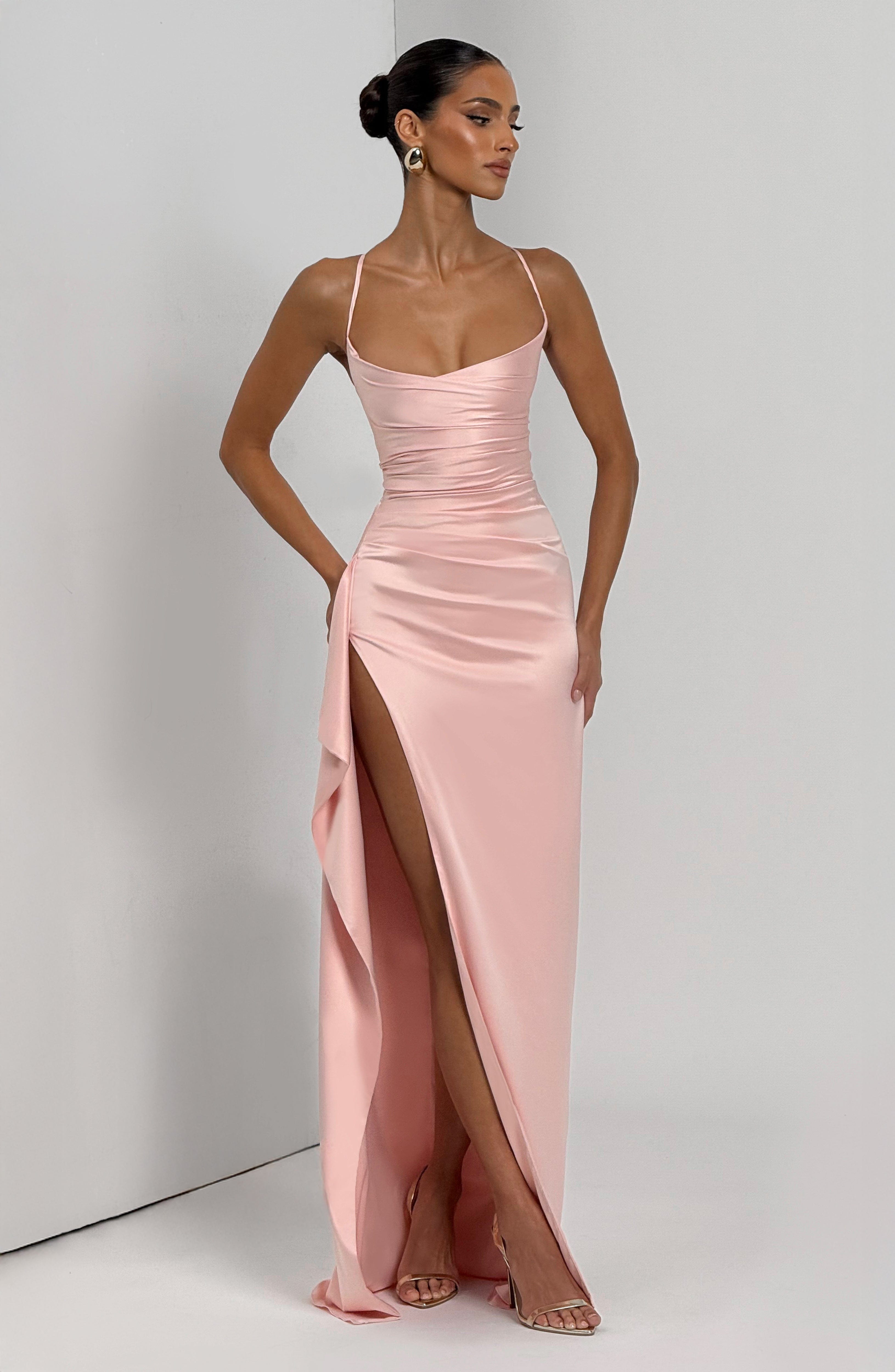 Lucy Maxi Dress - Blush
