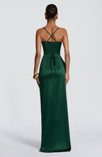 Lucy Maxi Dress - Emerald