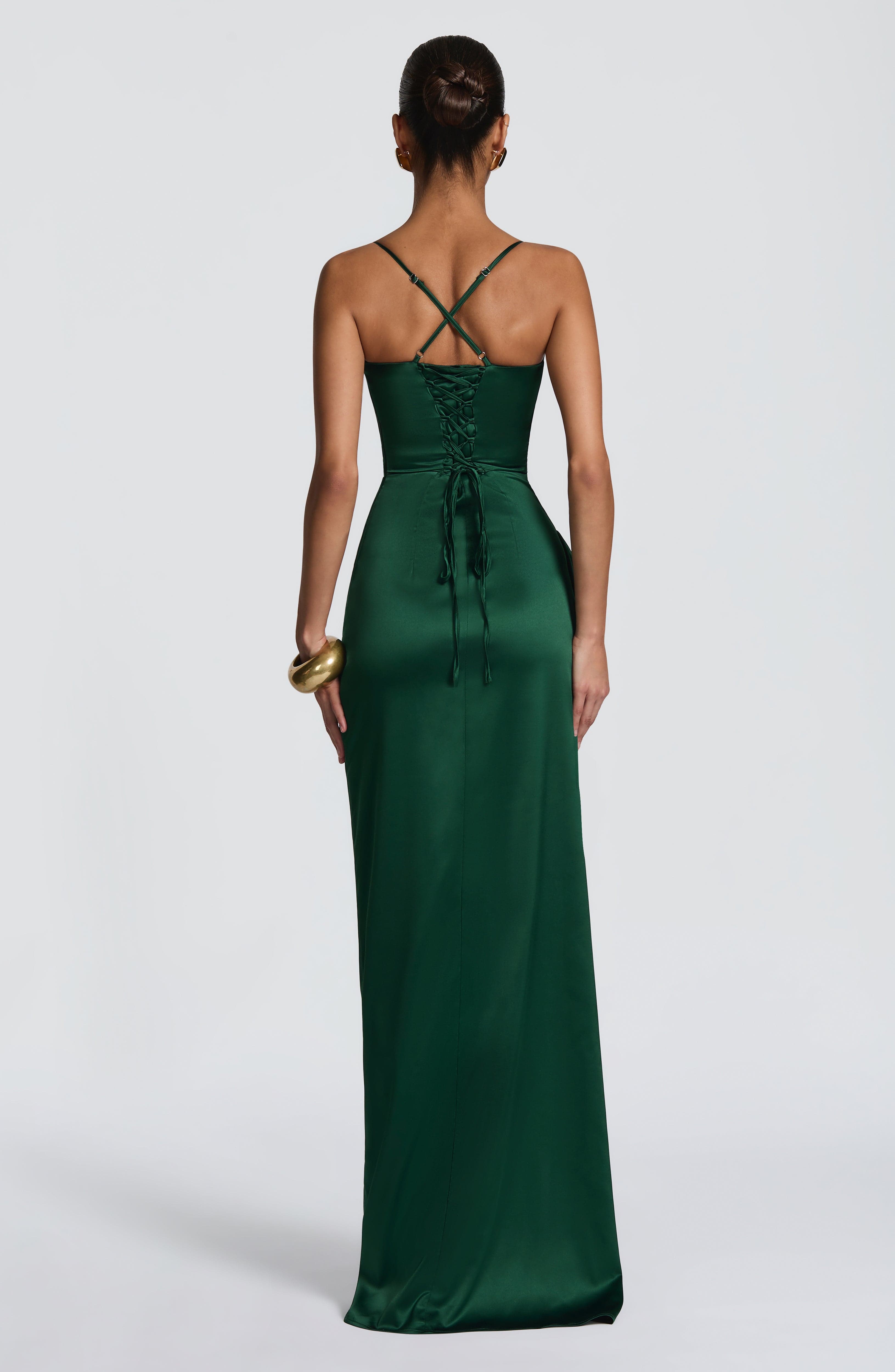 Lucy Maxi Dress - Emerald