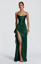 Lucy Maxi Dress - Emerald