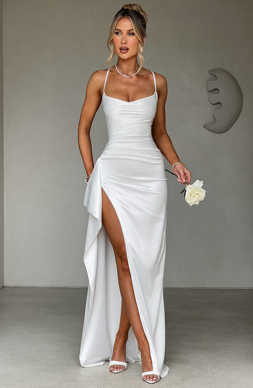 Lucy Maxi Dress - Ivory